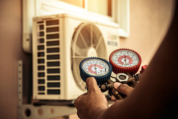 Professional Hvac technician working in Fayette, NY